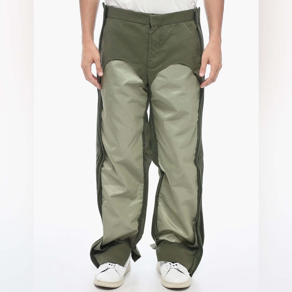 Diesel Men's Olive Green P-CROSSY Trousers